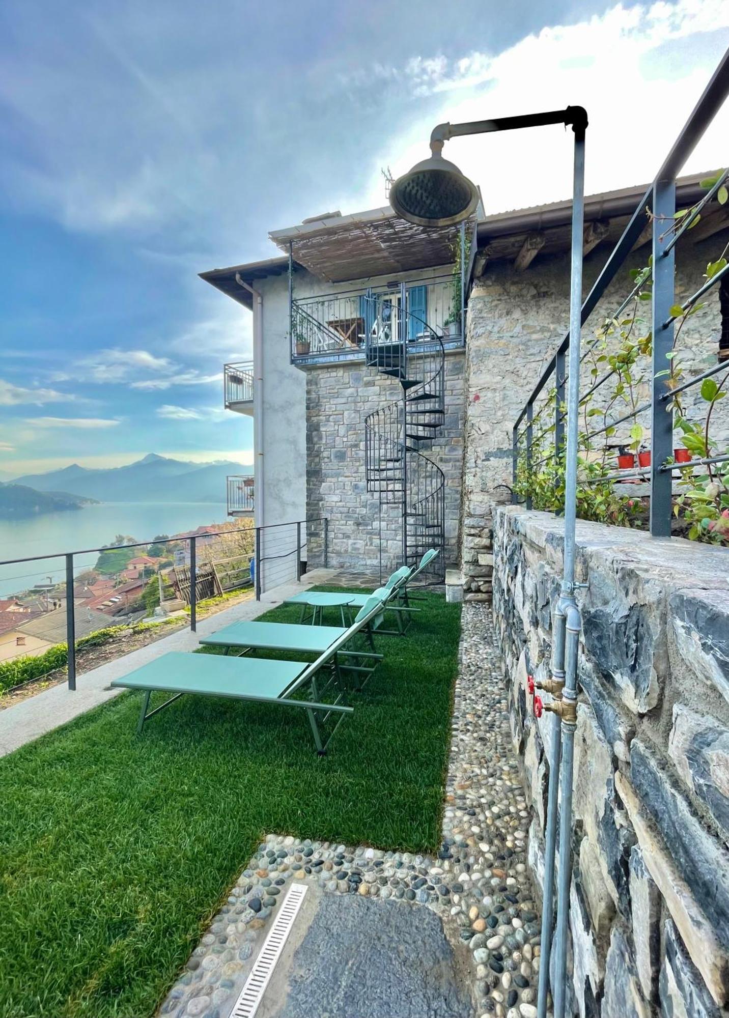 Il Noce Lake View Apartment ليتْسّينو المظهر الخارجي الصورة